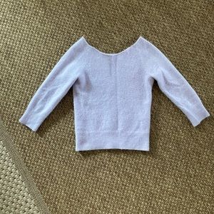 🧡100% cashmere quarter length top🧡